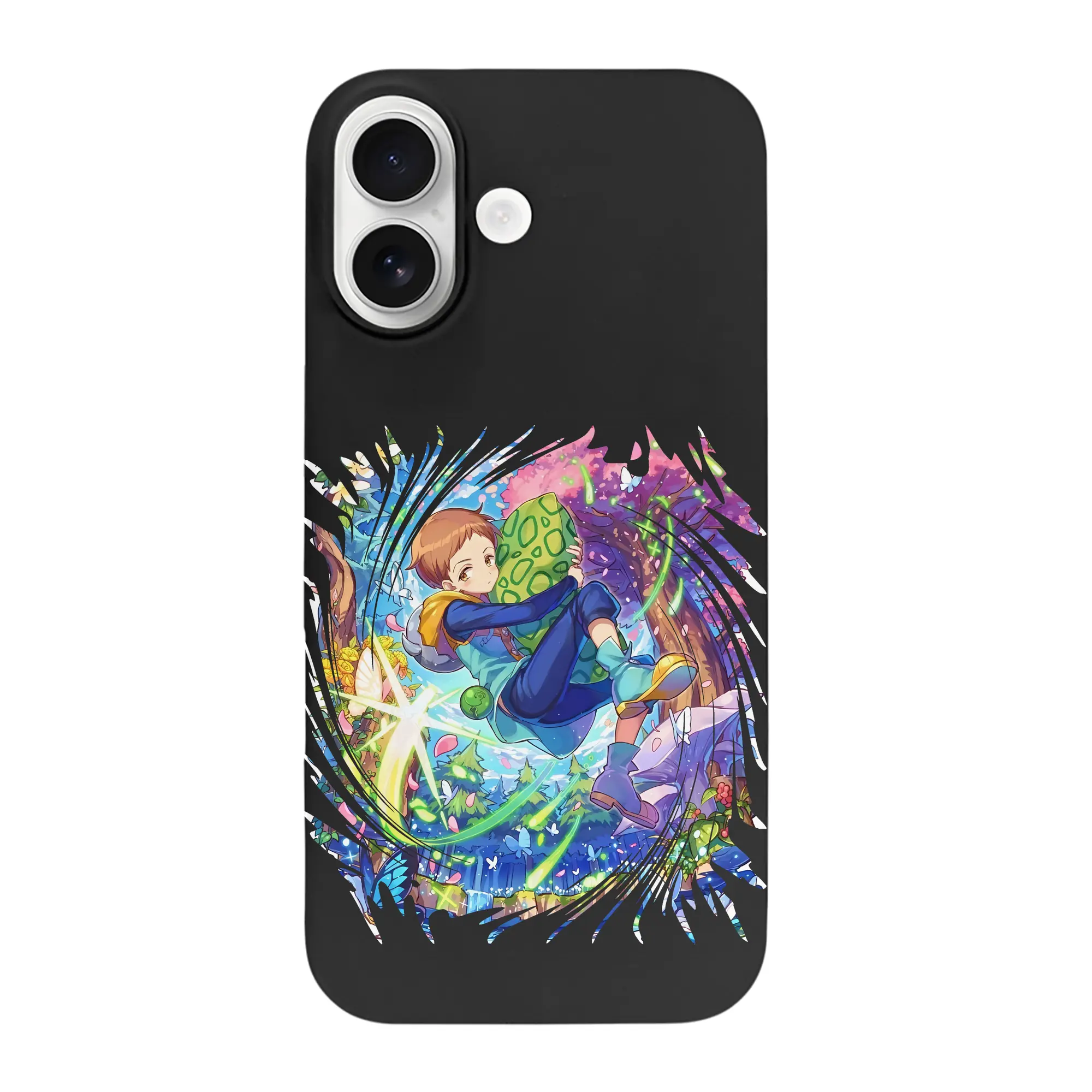 七つの大罪 グッズ キング - iPhone 17 シリーズ シリコンケース 薄型 耐衝撃 指紋防止 ソフトタッチカバー 精密フィット 傷防止 保護ケース iPhone 17/17 Air/17 Pro/17 Pro Max 対応